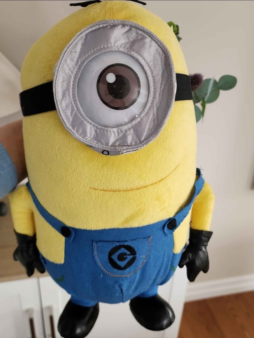 Universal Studios Minions Large Plush Movie Backpack Stuffy